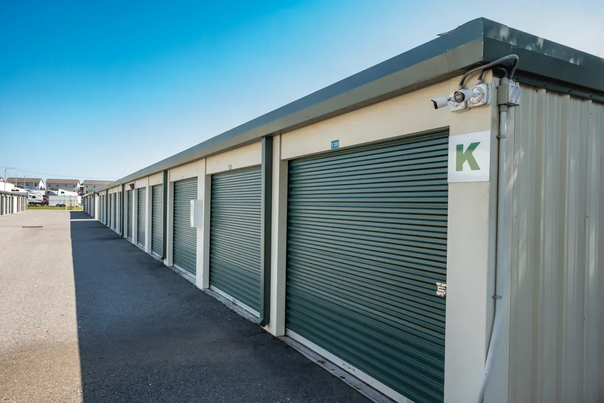 Non-Climate Controlled Units with Security Camera